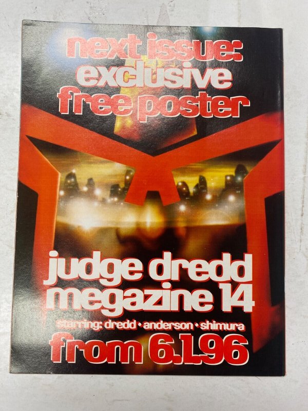 Judge Dredd Megazine (Volume 3) # 13 UK Comic Book Magazine 3 KM43
