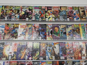 Huge Lot 200+ Comics W/ Batman, Thor, Avengers+ Avg Fine Condition!