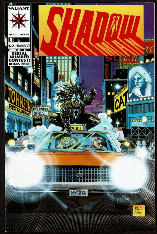 Shadowman #s 15 NM-, 16 VF+, 17 VF+ (1993, Valiant)