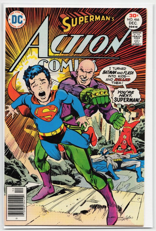 Action Comics #466 (1976) Superman