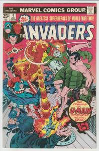Invaders,The #4 (Jan-76) VF/NM High-Grade The Human Torch