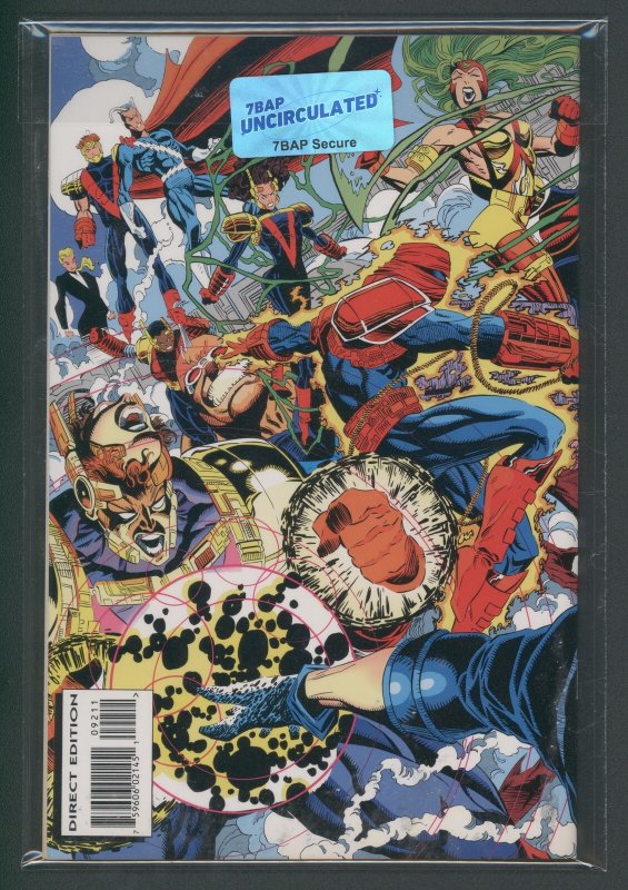 7BAP Uncirculated - X-Factor #92 Hologram Cover (1993)
