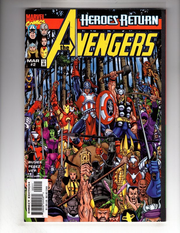Avengers #2 (1998) )  / SB#2