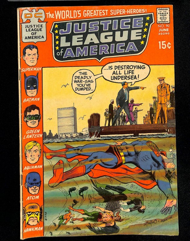 Justice League Of America #90