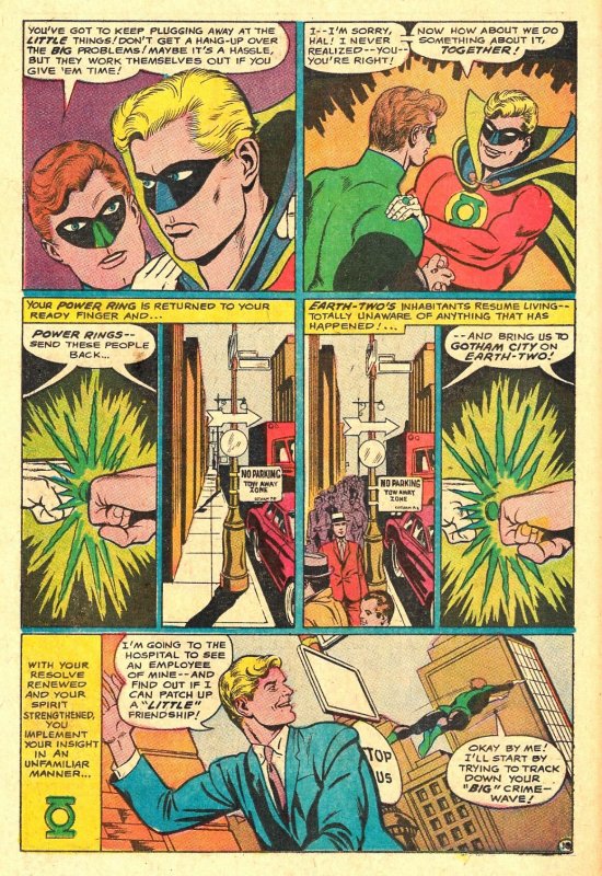 GREEN LANTERN #61 (Jun1968) 8.0 VF  Earth2 GL Alan Scott Teams-Up w Hal Jordan!