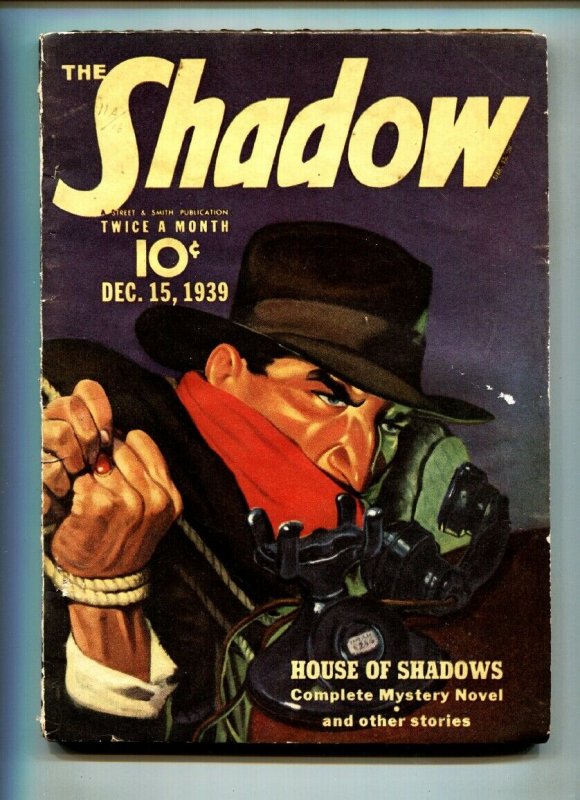 The Shadow Pulp Dec 15 1939-Graves Gladney cover