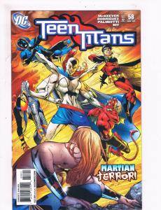 Teen Titans # 58 NM 1st Print DC Comic Book 2008 Robin Flash Batman Superman S61