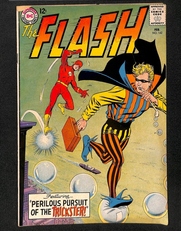 Flash #142 VG- 3.5 Trickster!