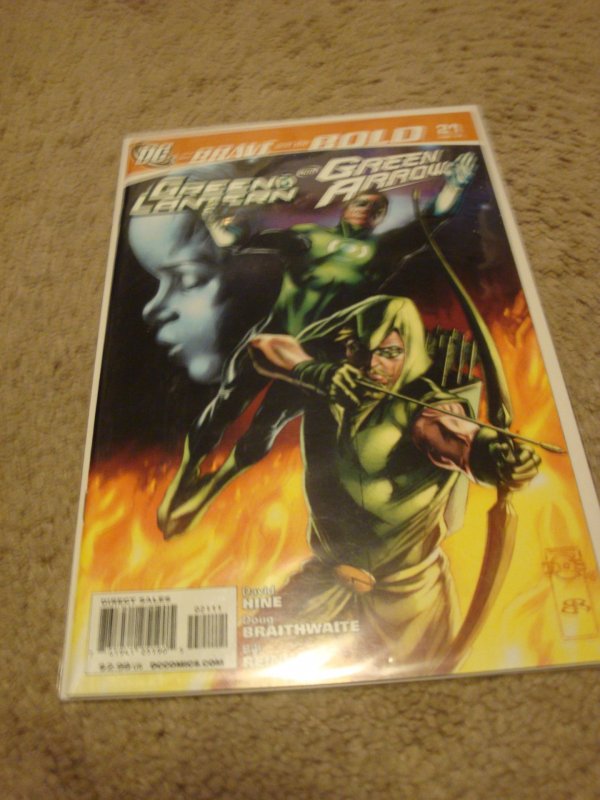 The Brave and the Bold 21 Green Lantern [Hal Jordan] Green Arrow