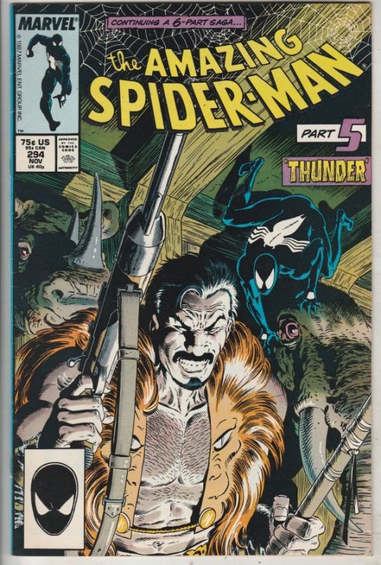 Amazing Spider-Man #294 (Nov-87) NM- High-Grade Spider-Man