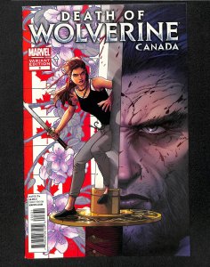 Death of Wolverine #3 NM 9.4 Canadian Variant