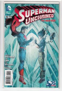 SUPERMAN UNCHAINED (2013 DC) #5 CVR A JIM LEE