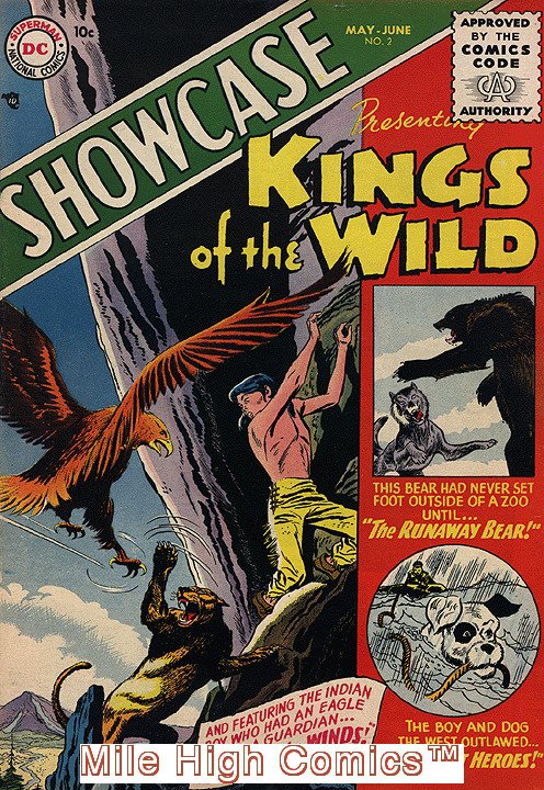 SHOWCASE  (1956 Series)  (SHOWCASE PRESENTS...) (DC) #2 Very Good Comics Book