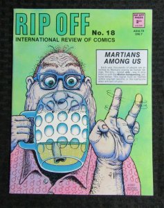1988 RIP OFF COMIX #18 VF- 7.5 Larry Todd / Martians Among Us