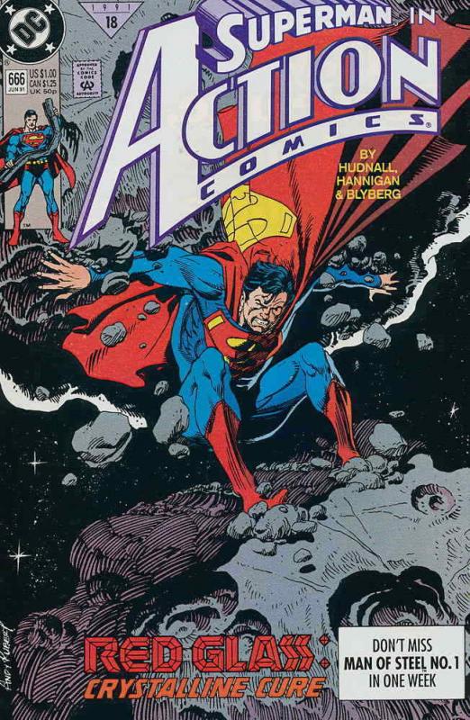 Action Comics #666 VF/NM; DC | save on shipping - details inside