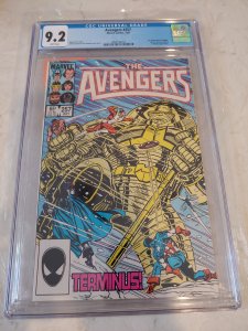 AVENGERS #257 CGC 9.2 1ST APPEARANCE OF NEBULA! MARVEL KEY!