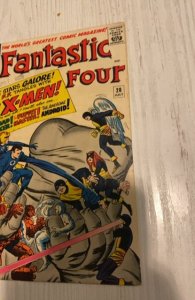 Fantastic Four #28 (1964)xmen/thinker/android/puppet master solid copy fn+