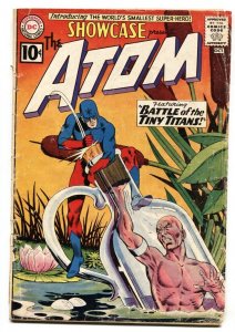 Showcase #34 comic book 1961-DC-1st Silver Age Atom-Gil Kane G