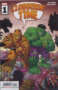 Clobberin' Time #1 VF/NM ; Marvel | Hulk the Thing