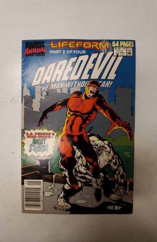 Daredevil Annual #6 (1990) Marvel Comic Book J724