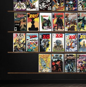 Huge Lot 150+ Comics with Zot!, The New Mutants, Wolverine, Zorro & More!