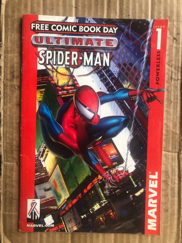 Ultimate Spider-Man #1 Free Comic Book Day Cover (2000)