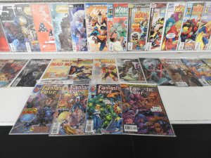 Huge Lot of 130+ Comics W/ Batman, Wolverine, Fantastic Four! Avg. VF Condition!