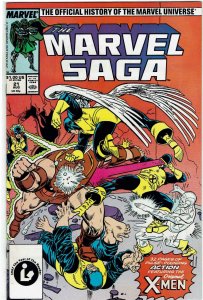 The Marvel Saga The Official History of the Marvel Universe #21 NM-