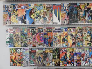 Huge Lot 180+ Comics W/ Fantastic Four, Wolverine, X-Men, +More! VG/FN Condition