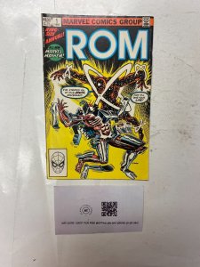 ROM Annual #1 FN-VF Marvel Comic Books 9 PB2