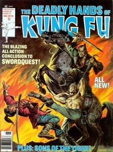 Deadly Hands of Kung Fu #30 POOR ; Marvel | low grade comic Magazine Sons of the