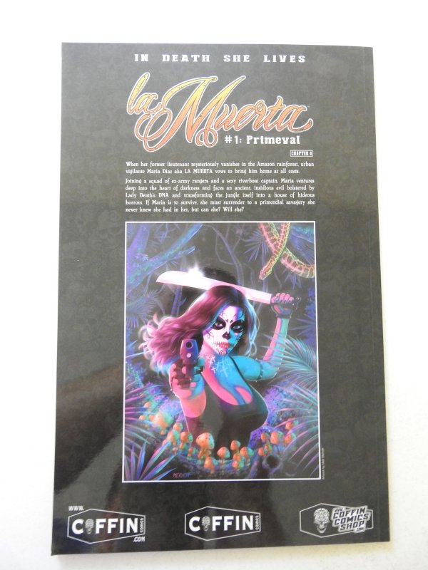 La Muerta: Primeval #1 Jewel Edition VF- Condition! Signed W/ COA!