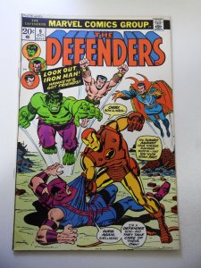 The Defenders #9 (1973) FN Condition
