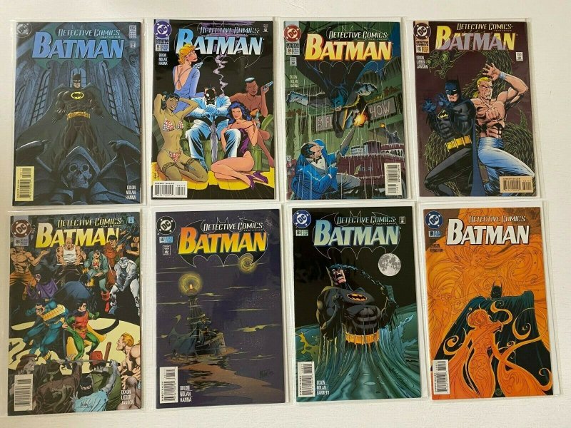 Detective Comics lot 50 different from #650-699 8.0 VF (1992-96)