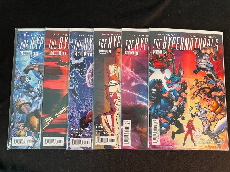 THE HYPERNATURALS #1-12 Complete Series, VFNM Condition