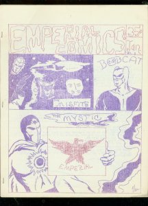 EMPERIAL FANZINE #1-ORIGINAL AMATURE COMIC STRIPS-1968 FN 