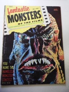 Fantastic Monsters of the Films #3 VG Condition small moisture stains fc