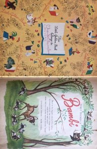 Bambi- little golden book,1946, name/rest unmarked