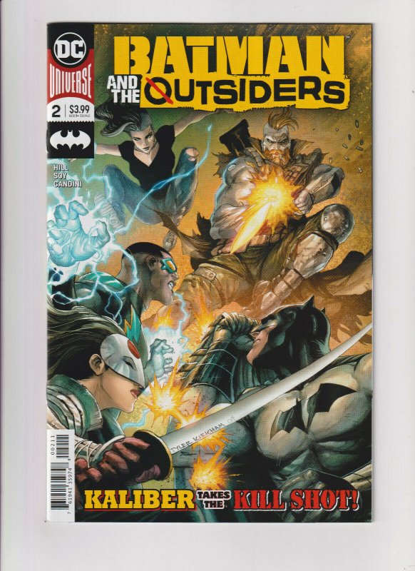 Batman and the Outsiders #2 NM- 9.2 DC Comics Katana Duke Thomas 2019