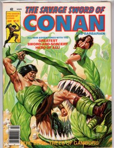 The Savage Sword of Conan #42 (1979) Hi-Grade! White Pages  / MG2