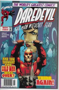 Daredevil   vol. 1   #369 FN (Widow's Kiss 2) Kelly/Olivetti, Black Widow