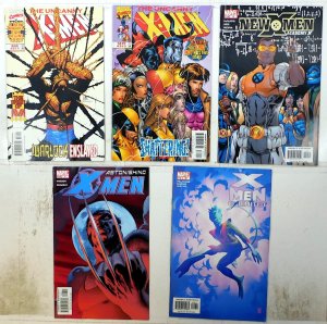 X-Men Lot 5 #371, 372, New 10, Astonishing 8, Unlimited 49 1999 Marvel Comics