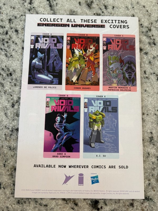Void Rivals # 24 NM 1st Print Variant Cover Image Skybound Comic Book 13 J436