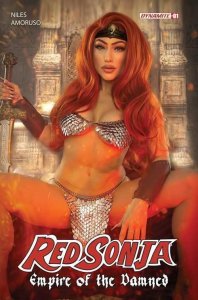 Red Sonja Empire Damned #1 Cvr D Cosplay Dynamite Comic Book