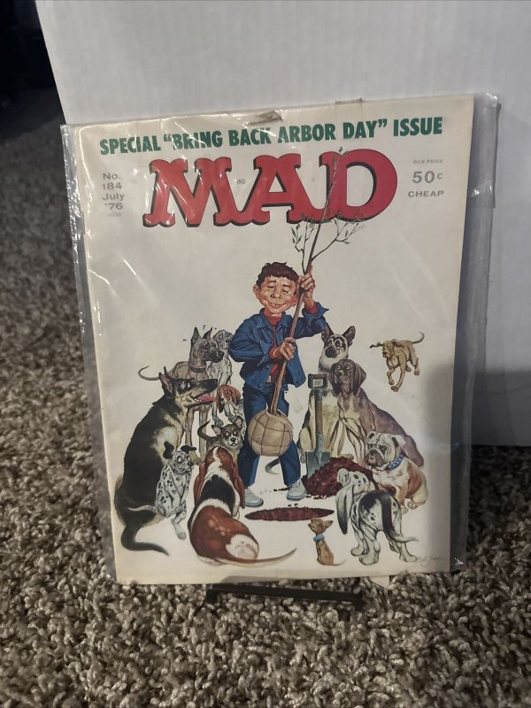 MAD Magazine #184 July 1976 Arbor Day Issue