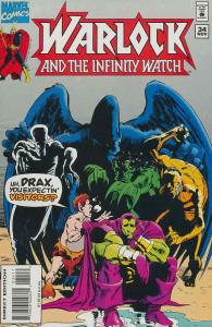 Warlock and the Infinity Watch #34 FN; Marvel | save on shipping - details insid