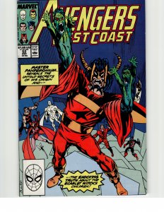 Avengers West Coast #52 (1989) West Coast Avengers / Avengers West Coast