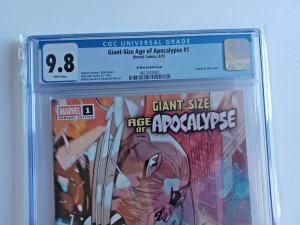 Giant Size Age of Apocalypse #1 - Variant Wolverine vs Sabertooth -2025- CGC 9.8
