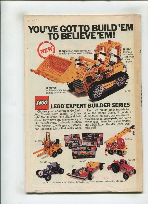 FANTASTIC FOUR ANNAUL #14 (7.0) CAT'S PAW!! 1979