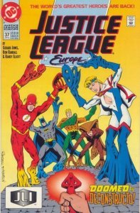 Justice League Europe #37 Comic Book - DC